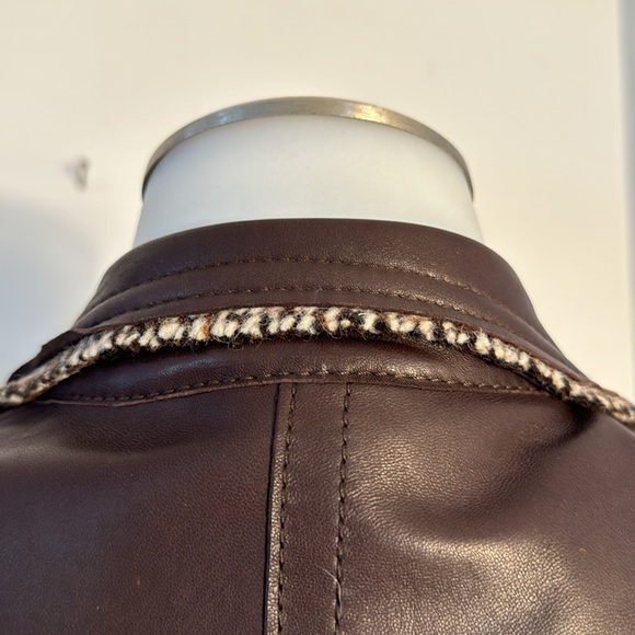 Vera Pelle Italian Leather Coat: Altariva - Picture 10 of 16